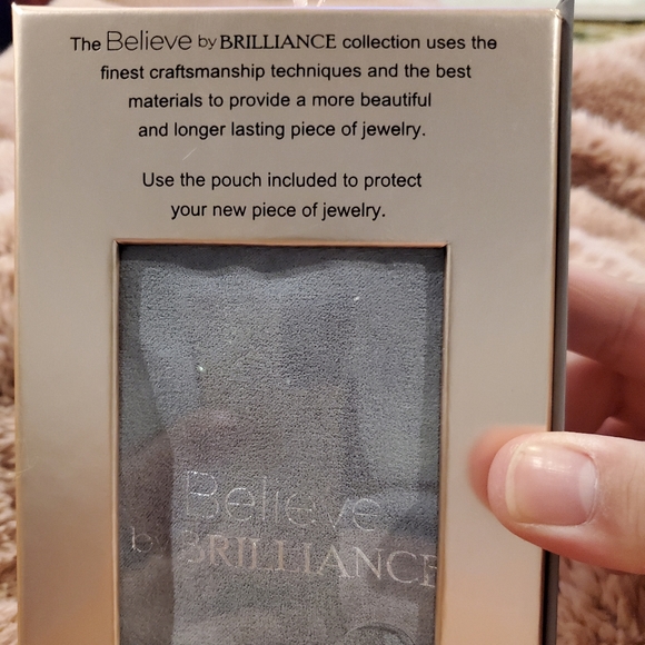 Believe by Brilliance 14K gold Pearl earrings - Picture 3 of 5